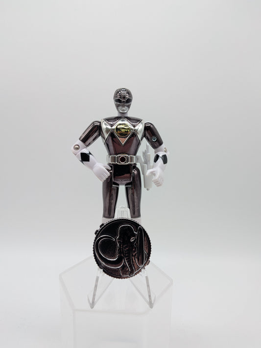Bandai 1995 Mighty Morphin Power Rangers Movie Black Ranger Action Figure