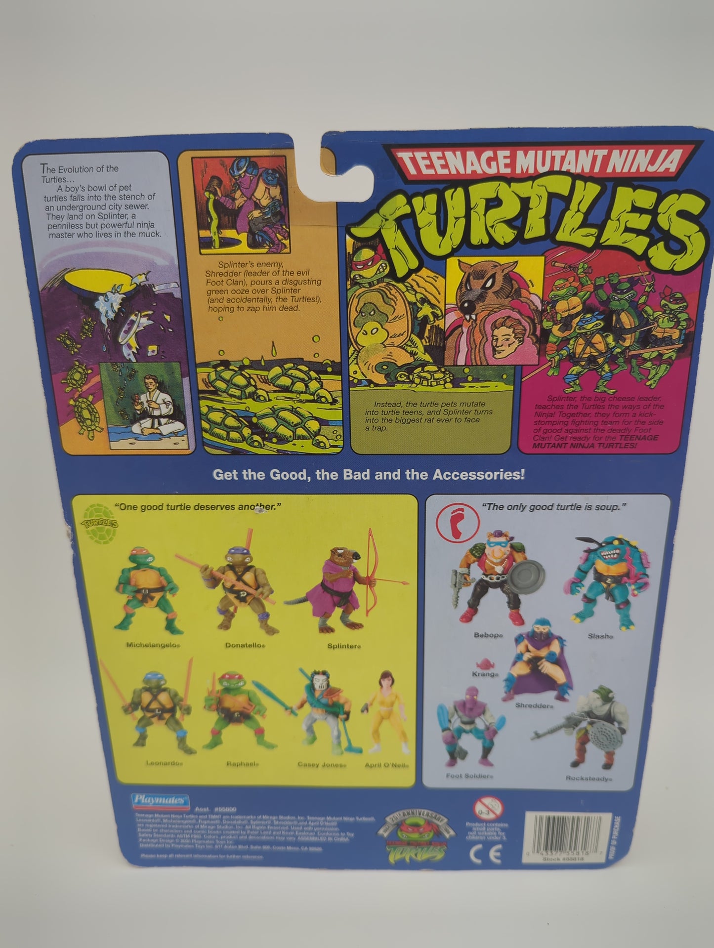 Playmates 2008 Teenage Mutant Ninja Turtles Rocksteady Action Figure