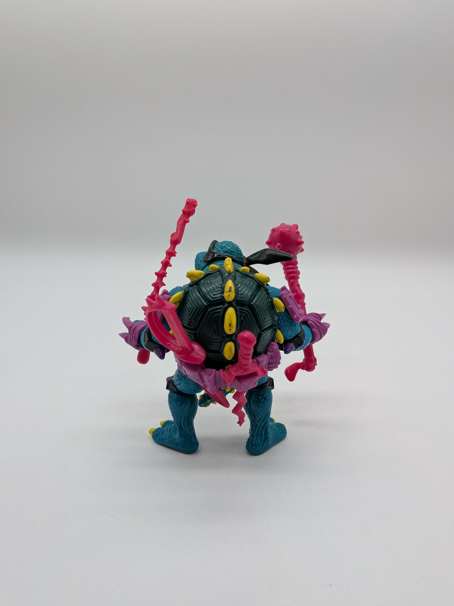Playmates 1990 Teenage Mutant Ninja Turtles Slash (Purple Belt Variant) Action Figure