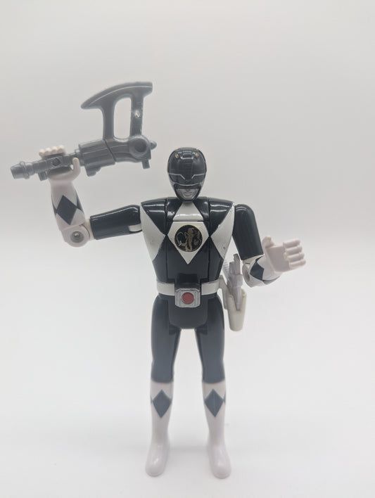 Bandai 1994 Mighty Morphin Power Rangers Auto Morphin Power Rangers Zach Action Figure
