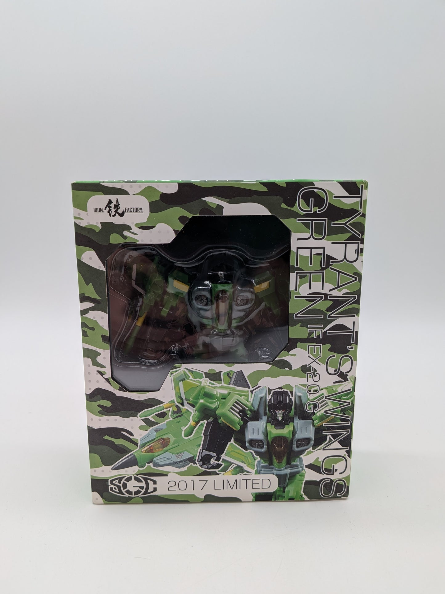 Iron Factory 2017 Tyrant's Wings Green IFEX-20 G Figure