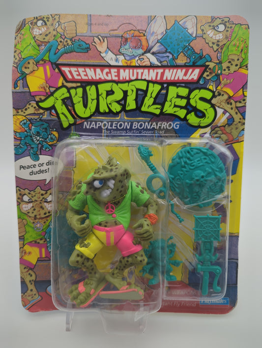 Playmates 1990 Teenage Mutant Ninja Turtles Napoleon Bonafrog Action Figure