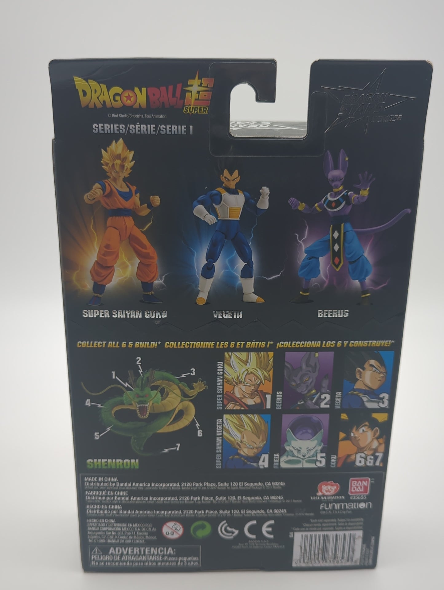 Bandai Dragon Ball Dragon Stars Series Vegeta Action Figure