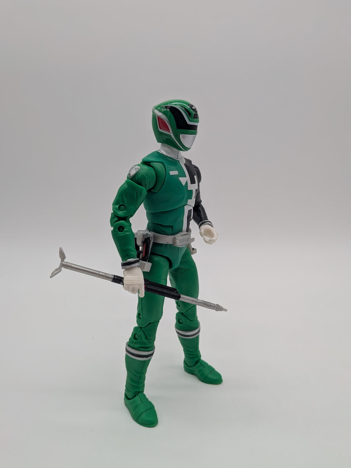 Hasbro 2018 Power Rangers Lightning Collection S.P.D. Green Ranger Action Figure, photo 3 of 5