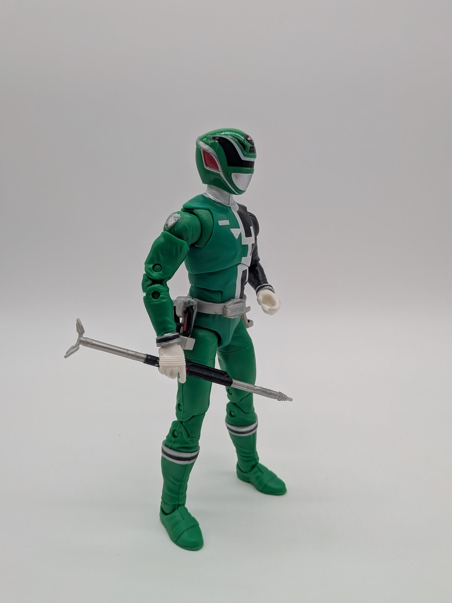 Hasbro 2018 Power Rangers Lightning Collection S.P.D. Green Ranger Action Figure
