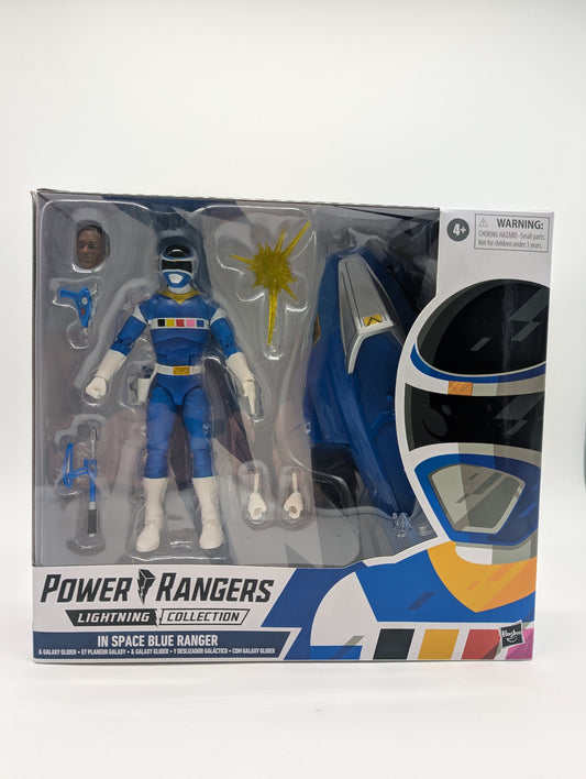 Hasbro 2022 Power Rangers Lightning Collection In Space Blue Ranger Action Figure