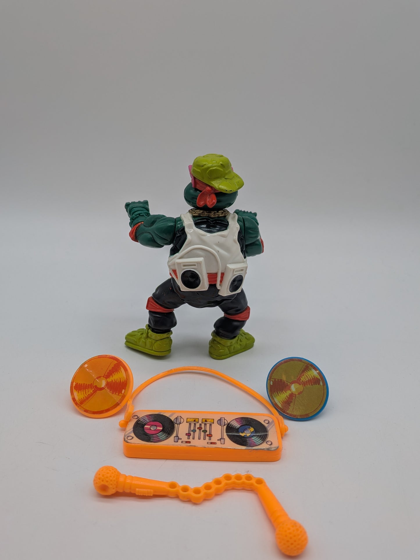 Playmates 1991 Teenage Mutant Ninja Turtles Rappin' Mike Action Figure