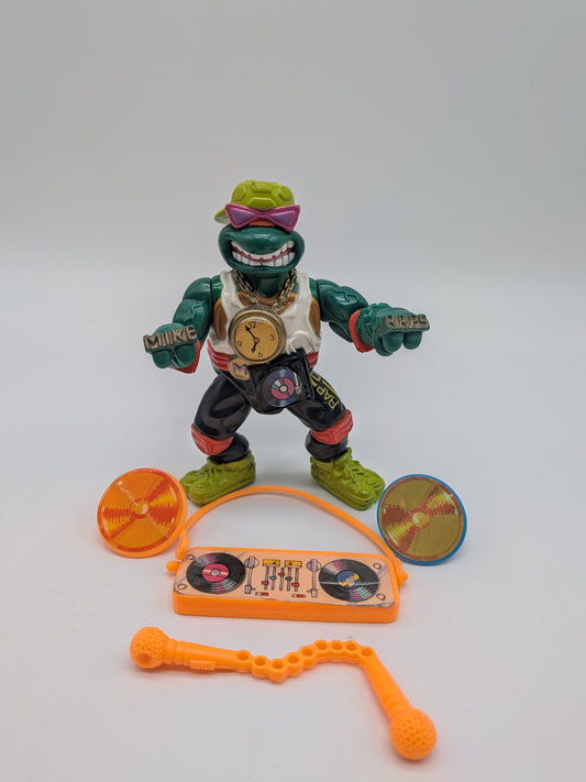Playmates 1991 Teenage Mutant Ninja Turtles Rappin' Mike Action Figure