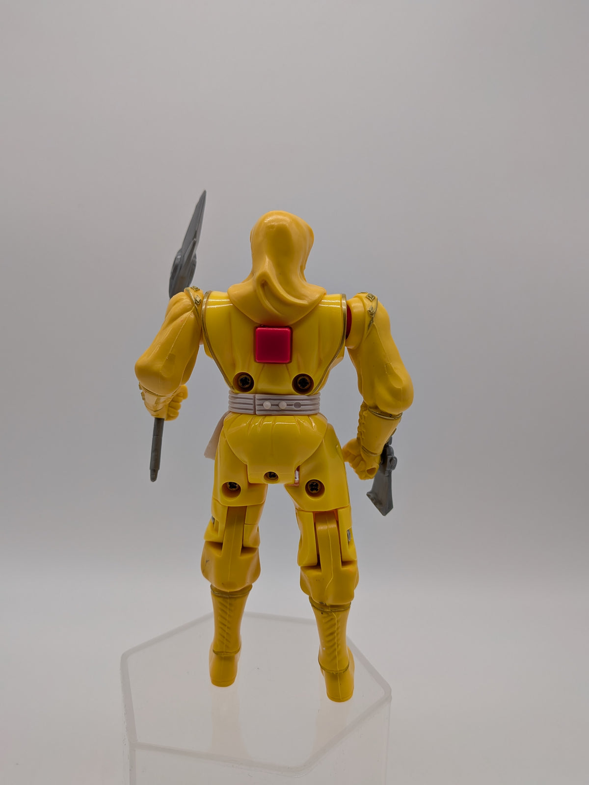 Bandai 1995 Mighty Morphin Power Rangers Yellow Ninja Ranger Action Figure, photo 2 of 2