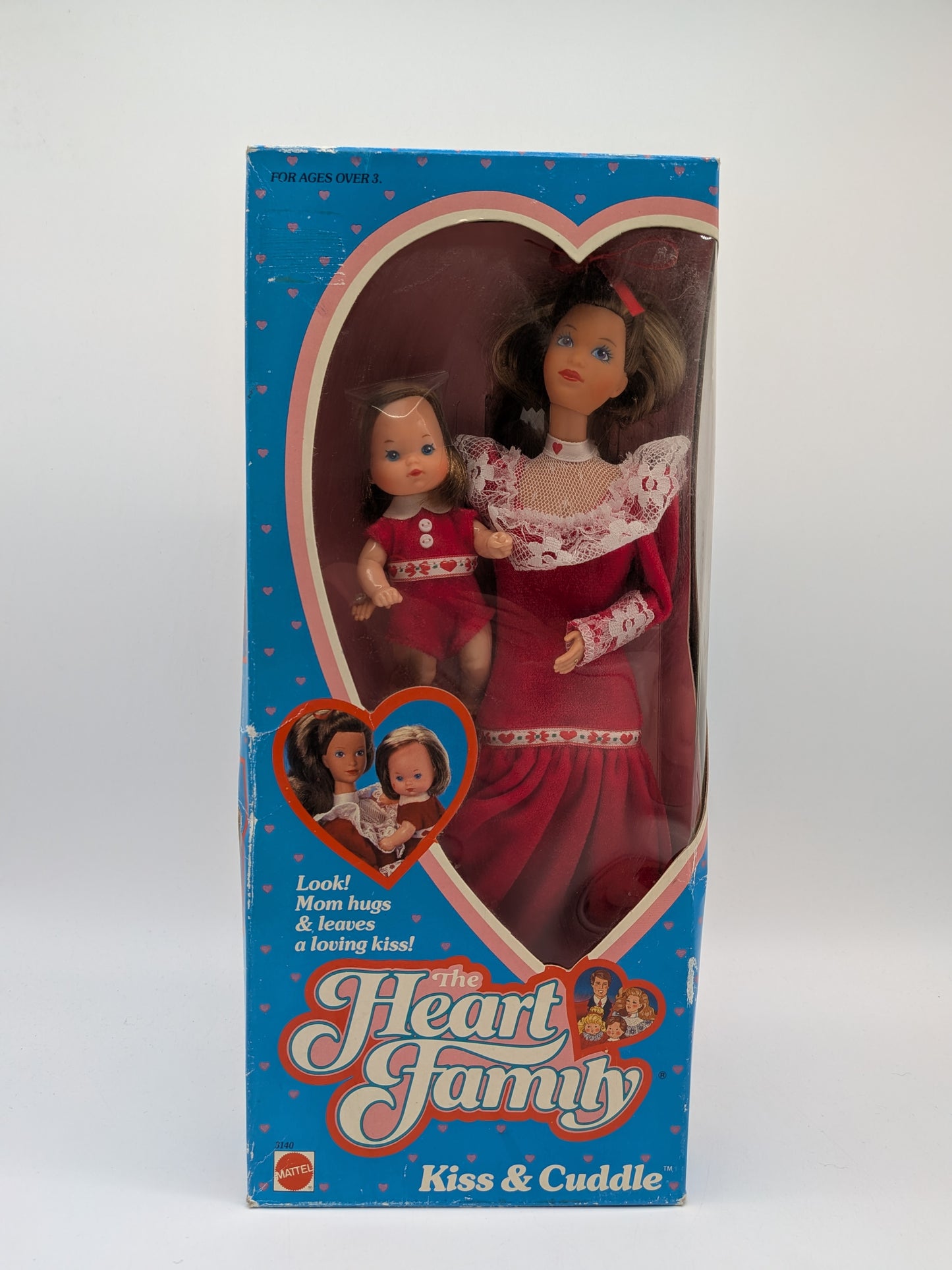 Mattel 1986 The Heart Family Kiss & Cuddle Doll