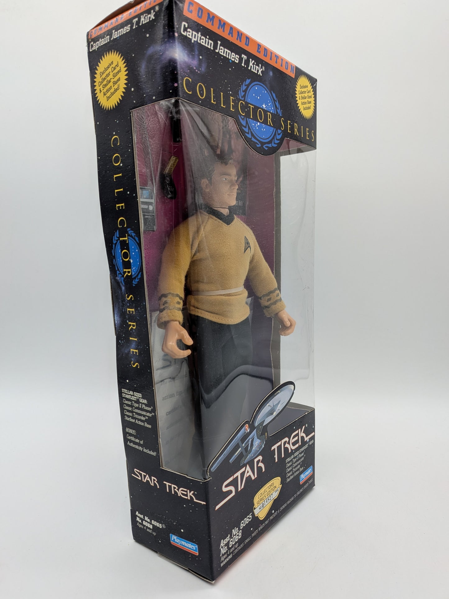Playmates 1994 Star Trek Collector Series Captain Jame T. Kirk 9" Action Figure