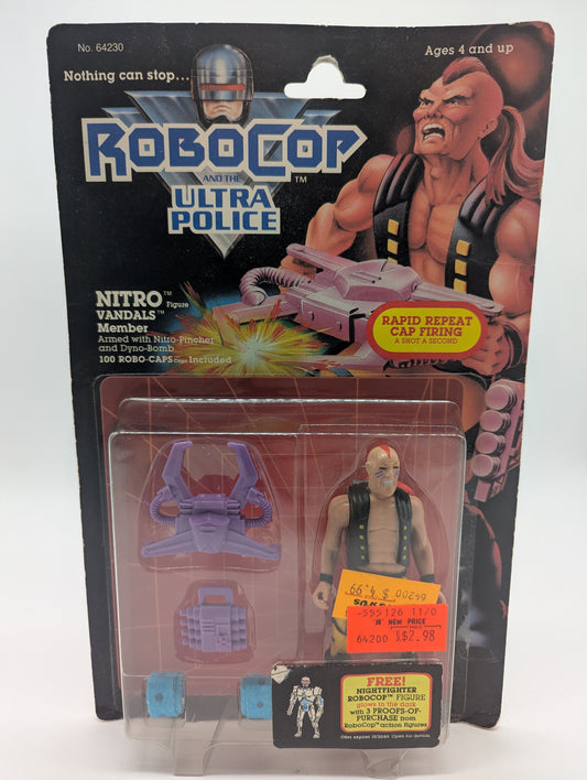 Kenner 1988 Robocop and the Ultra Police Nitro Action Figure