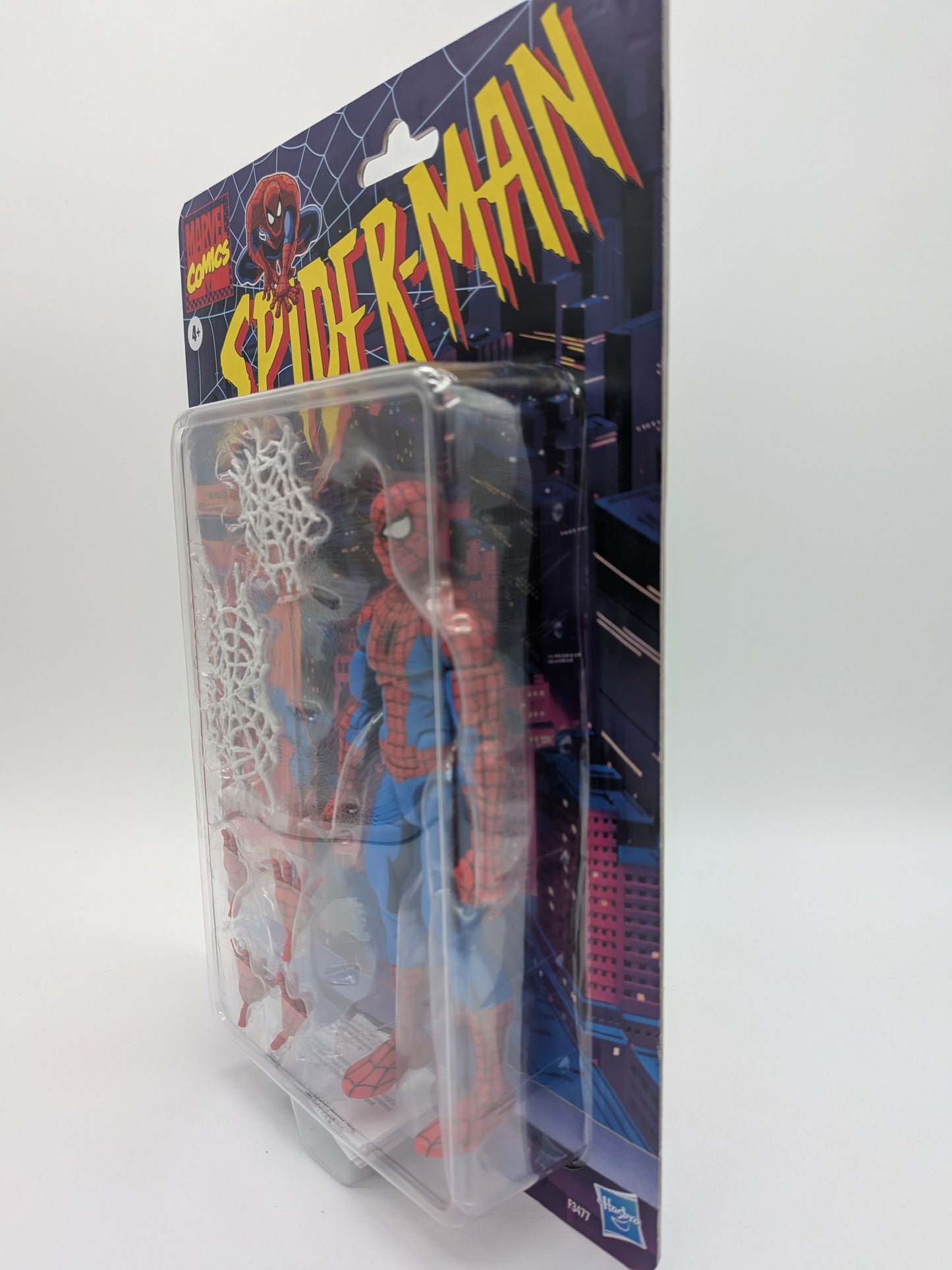 Hasbro 2022 Marvel Legends Retro Spider-Man Spider-Man Action Figure