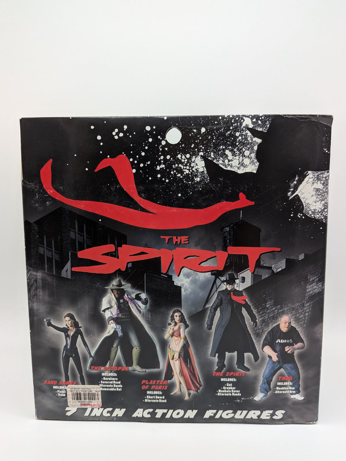 Mezco 2009 The Spirit Plaster of Paris and Sand Saref Action Figures, photo 2 of 2