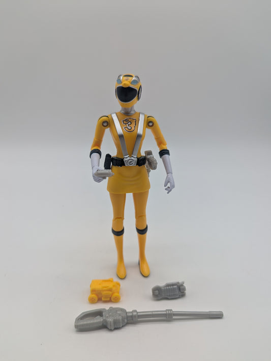 Bandai 2009 Power Rangers RPM Full Throttle Bear Ranger Action Figure