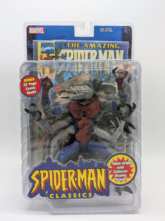 Toy Biz 2000 Spider-Man Classics Man-Spider Action Figure