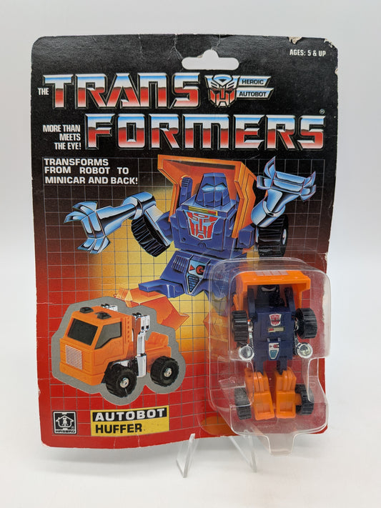 Hasbro 1984 Transformers Autobot Huffer Figure