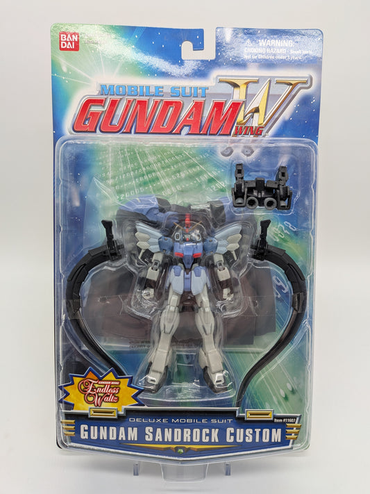 Bandai 2000 Mobile Suit Gundam Wing Gundam Sandrock Custom Action Figure