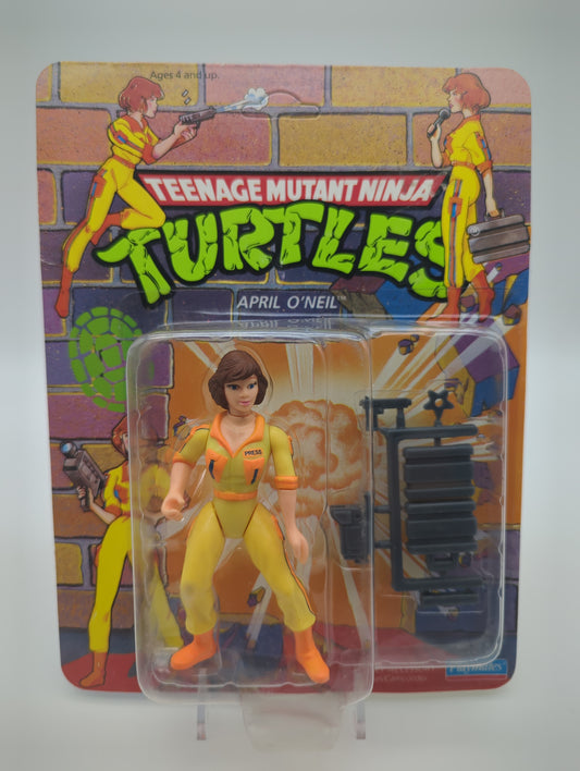 Playmates 1990 Teenage Mutant Ninja Turtles April O'Neil Action Figure