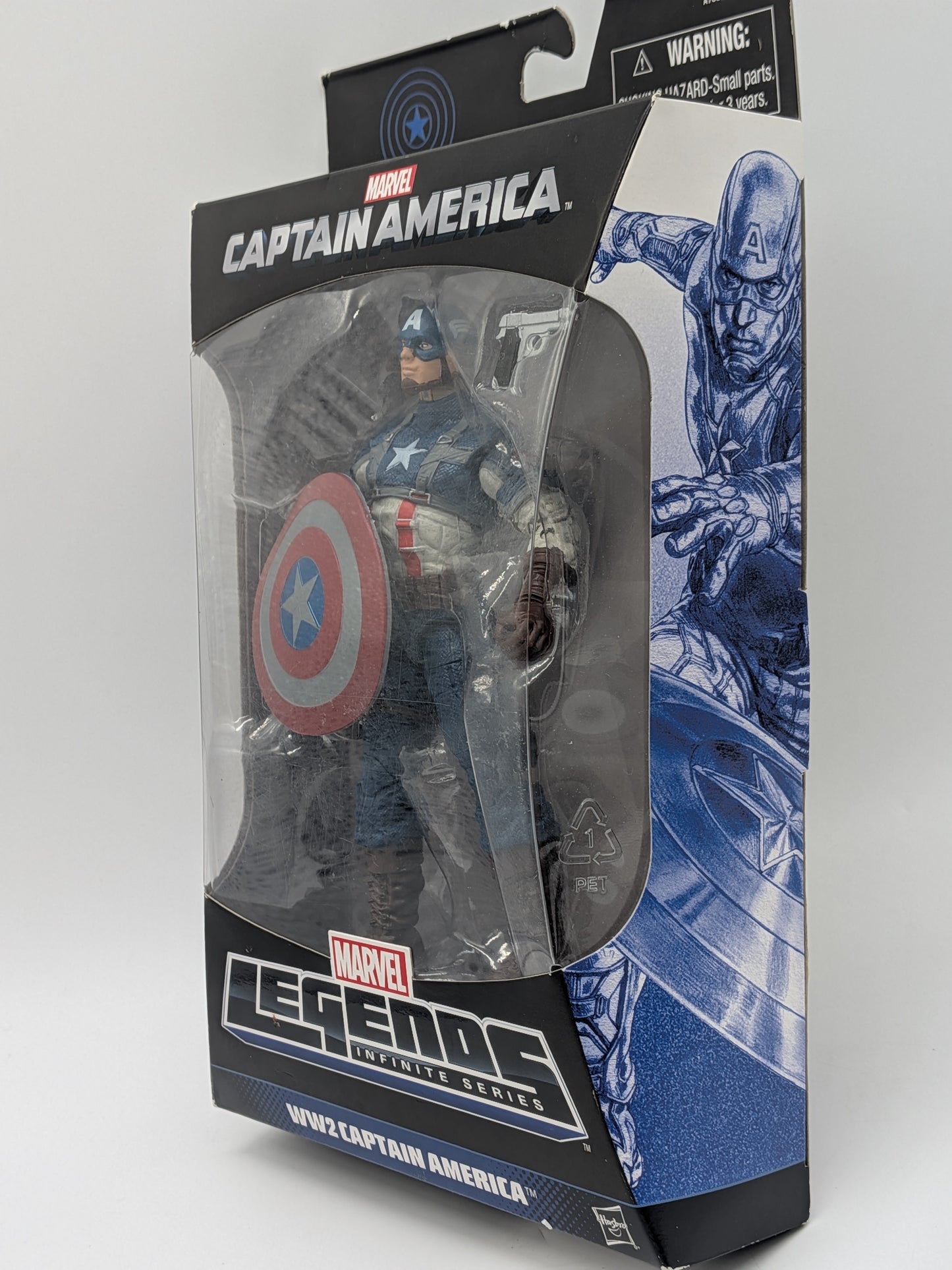 Hasbro 2013 Marvel Legends WW2 Captain America Action Figure