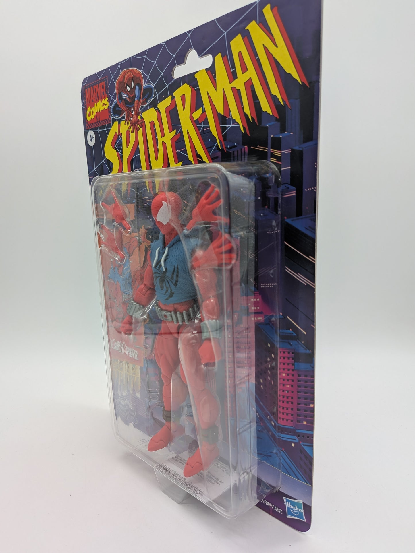 Hasbro 2024 Marvel Legends Retro Spider-Man Scarlet Spider Action Figure