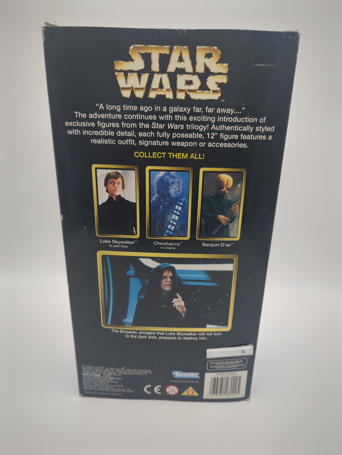 Hasbro 1998 Star Wars Action Collection Emperor Palpatine Action Figure