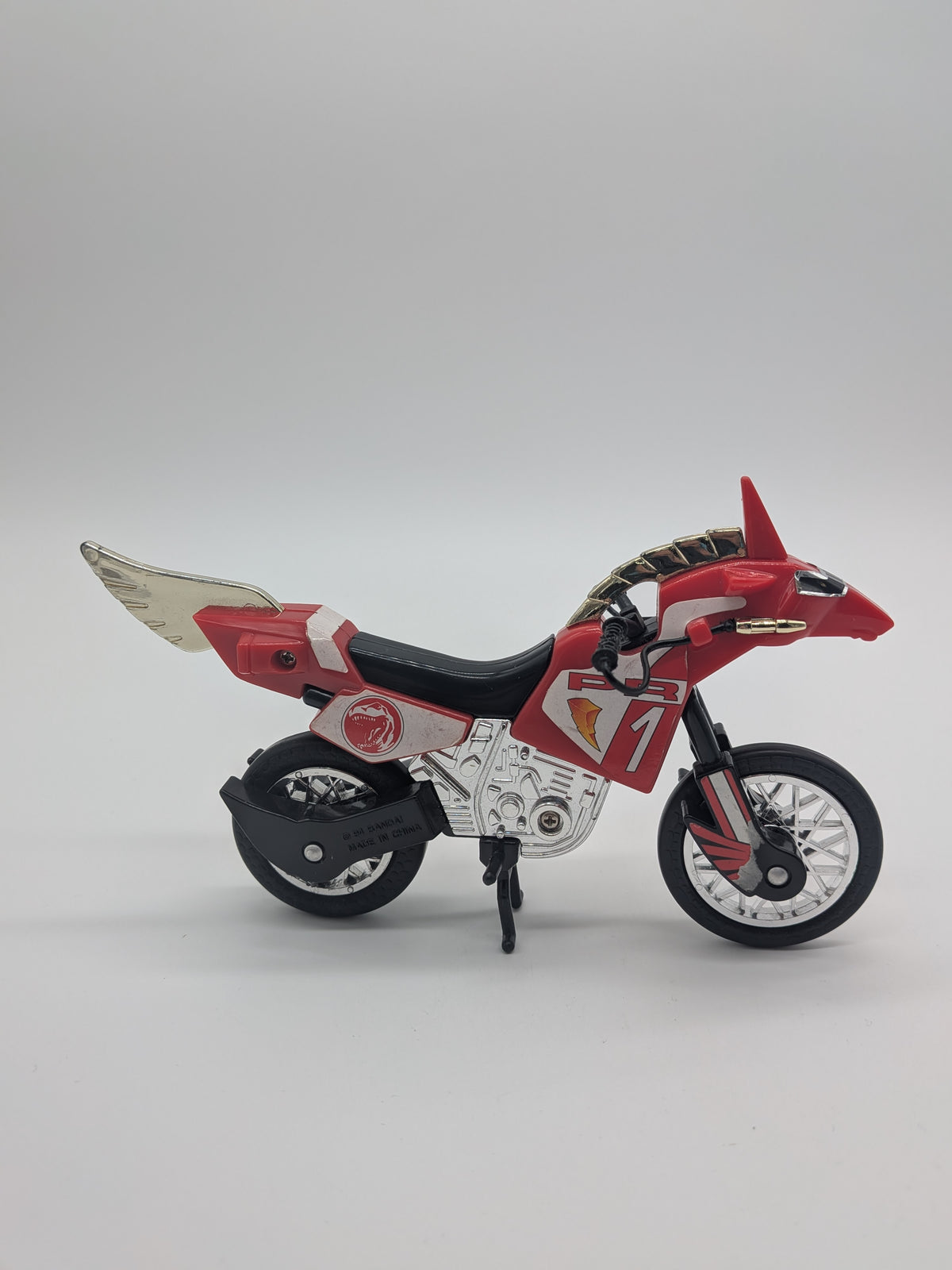 Bandai 1994 Mighty Morphin Power Rangers Thunder Bike Red Ranger Vehicle, photo 2 of 4
