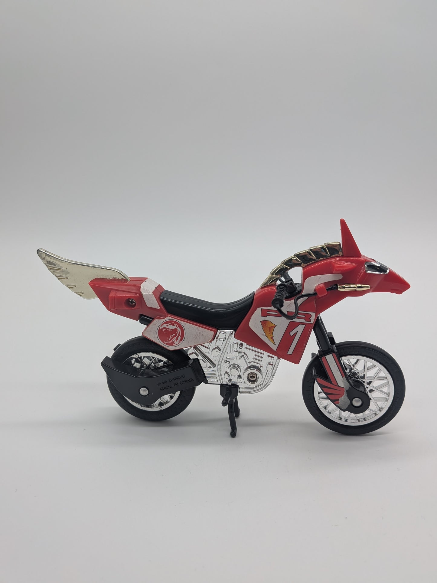 Bandai 1994 Mighty Morphin Power Rangers Thunder Bike Red Ranger Vehicle