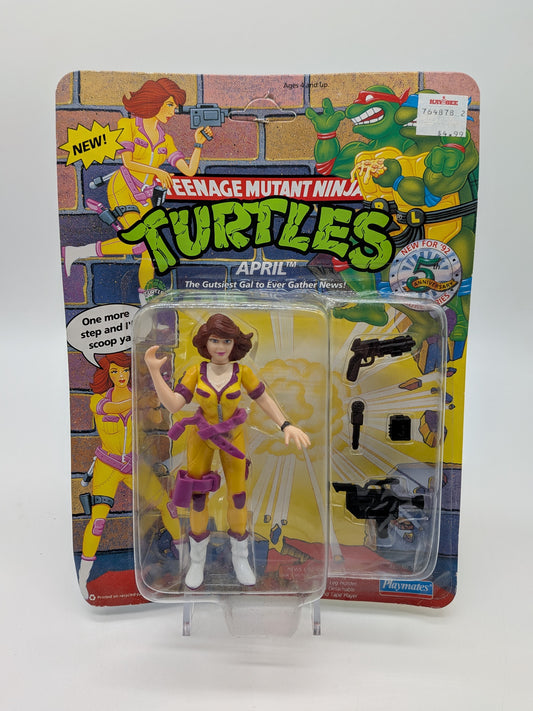 Playmates 1992 Teenage Mutant Ninja Turtles (TMNT) April Action Figure