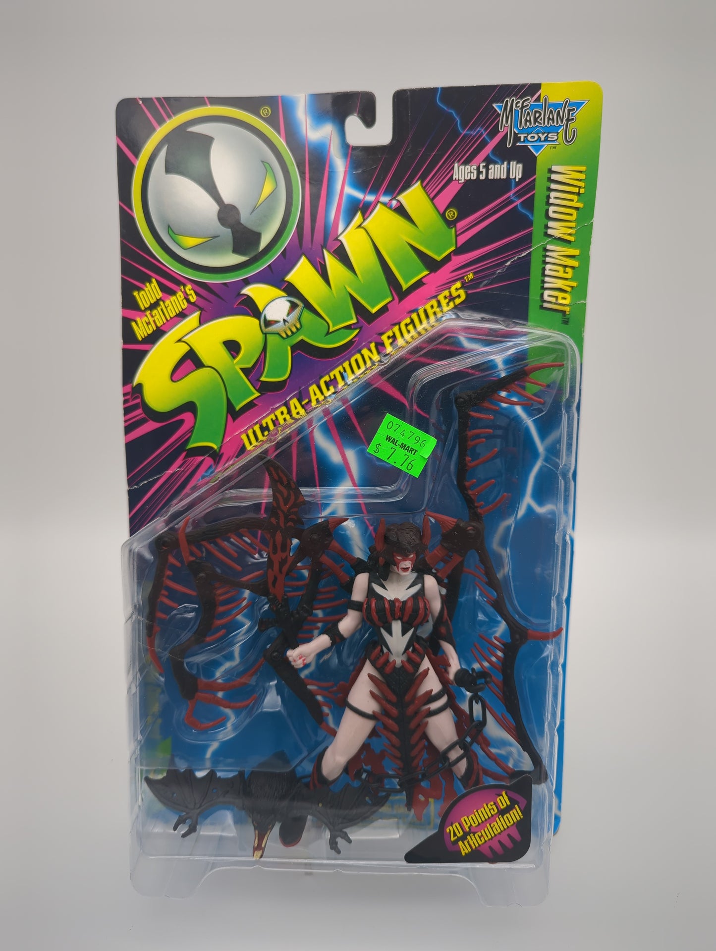 McFarlane Toys 1996 Spawn Widow Maker Action Figure