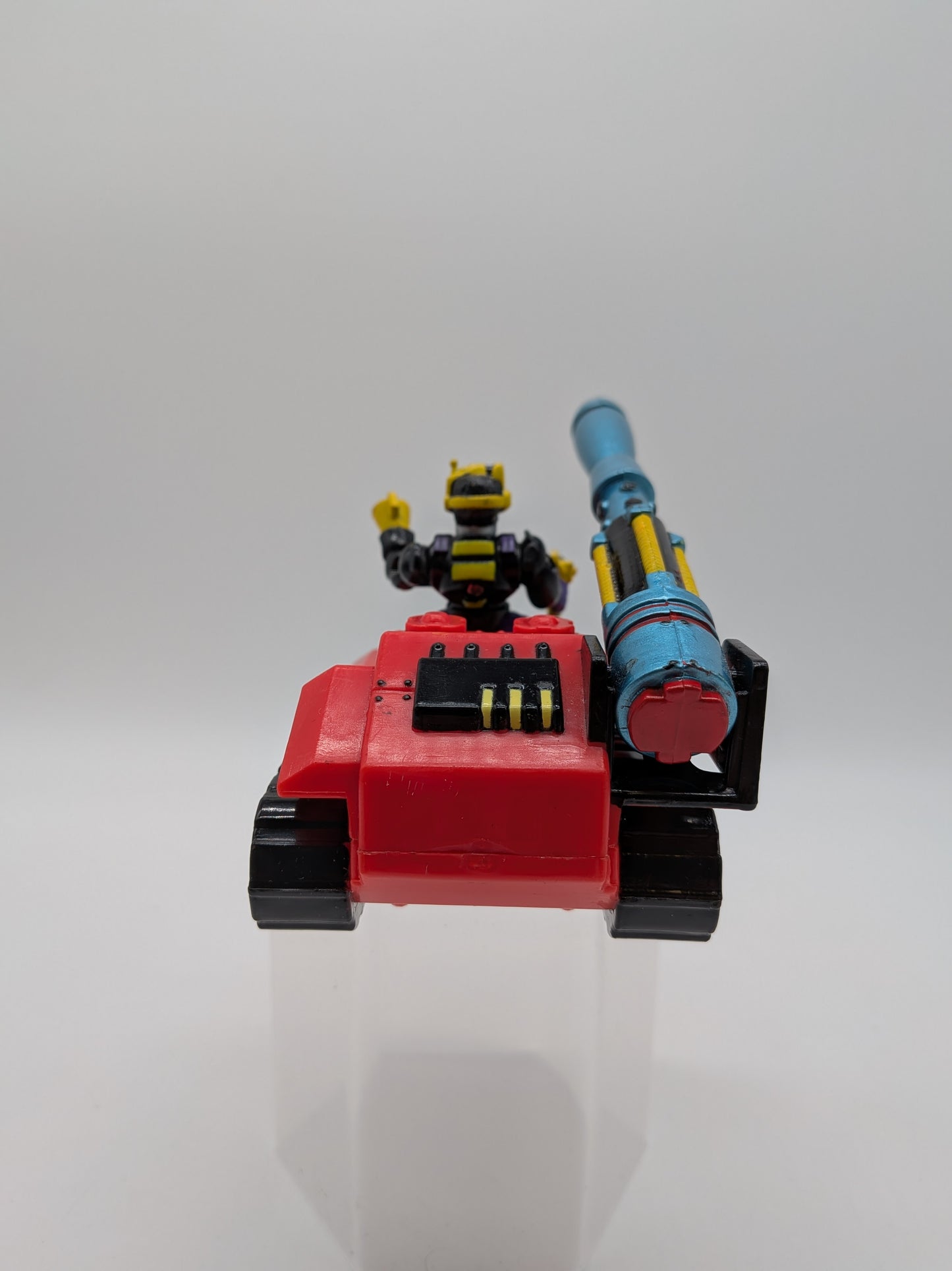 Galoob 1992 Micro Machines Z-Bots Ballistic Bomber with Krobarr Action Set