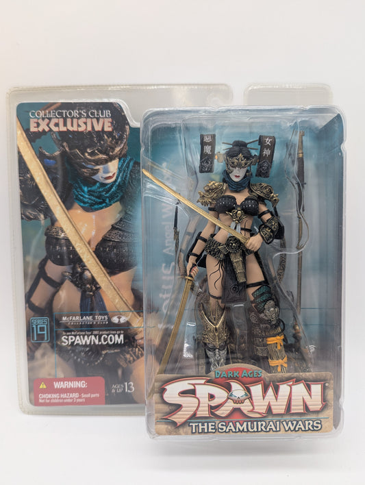 McFarlane Toys 2002 Dark Ages Spawn The Samurai Wars Lotus Angel Warrior Action Figure