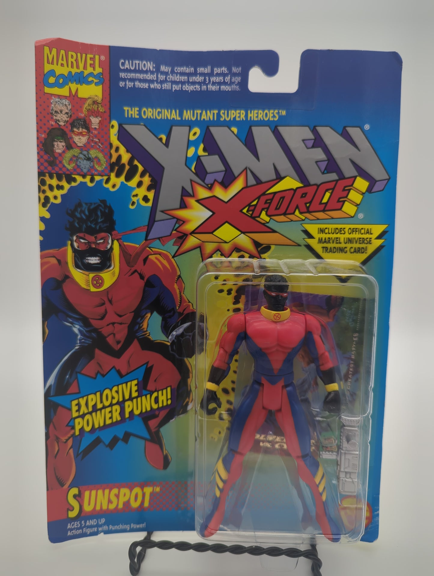 ToyBiz 1994 X-Men X-Force Sunspot Action Figure