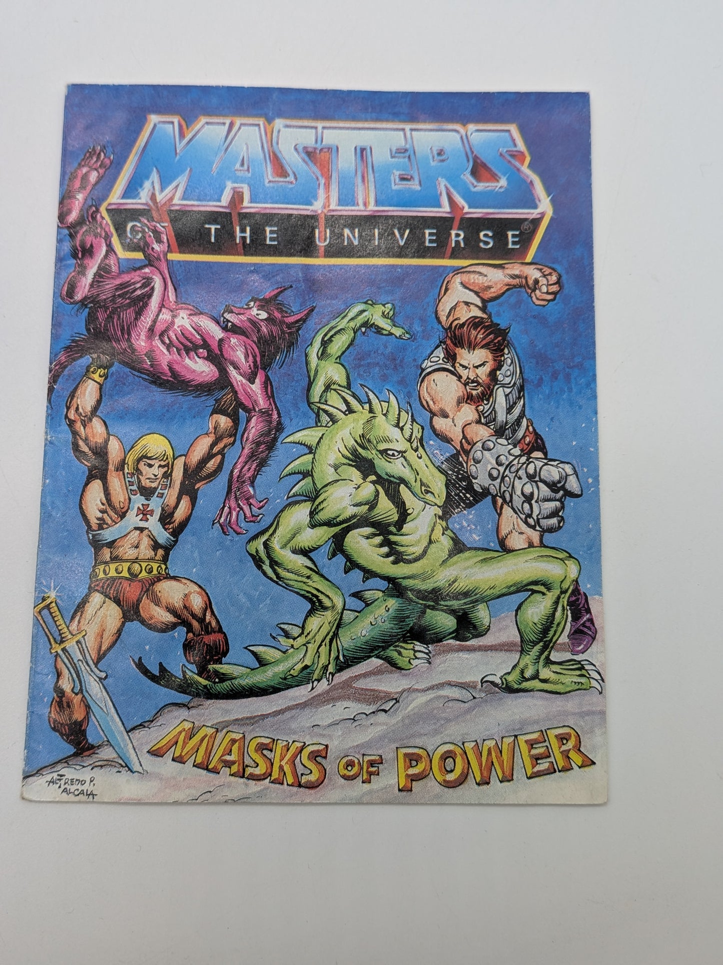 Mattel 1982 Masters of the Universe Battlecat & 1984 Battle Armor He-Man Action Figure
