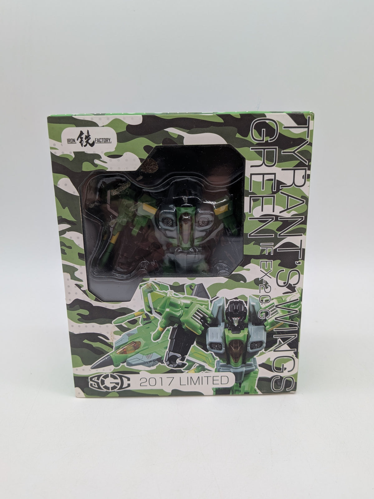 Iron Factory 2017 Tyrant's Green IF-EX20 G Wings Action Figure, photo 1 of 4