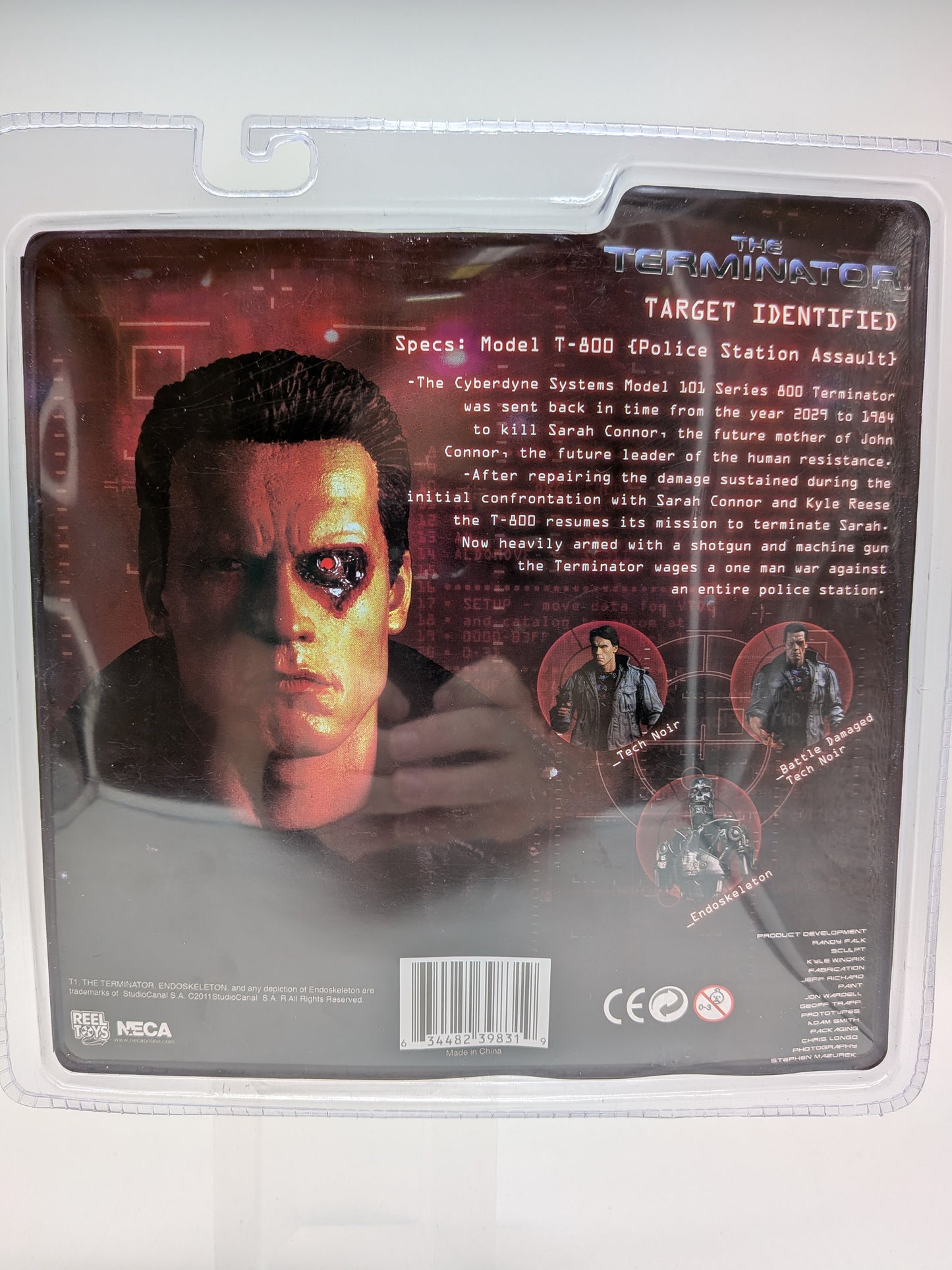 NECA 2011 Reel Toys The Terminator T-800 (Police Station Assault) Action Figure