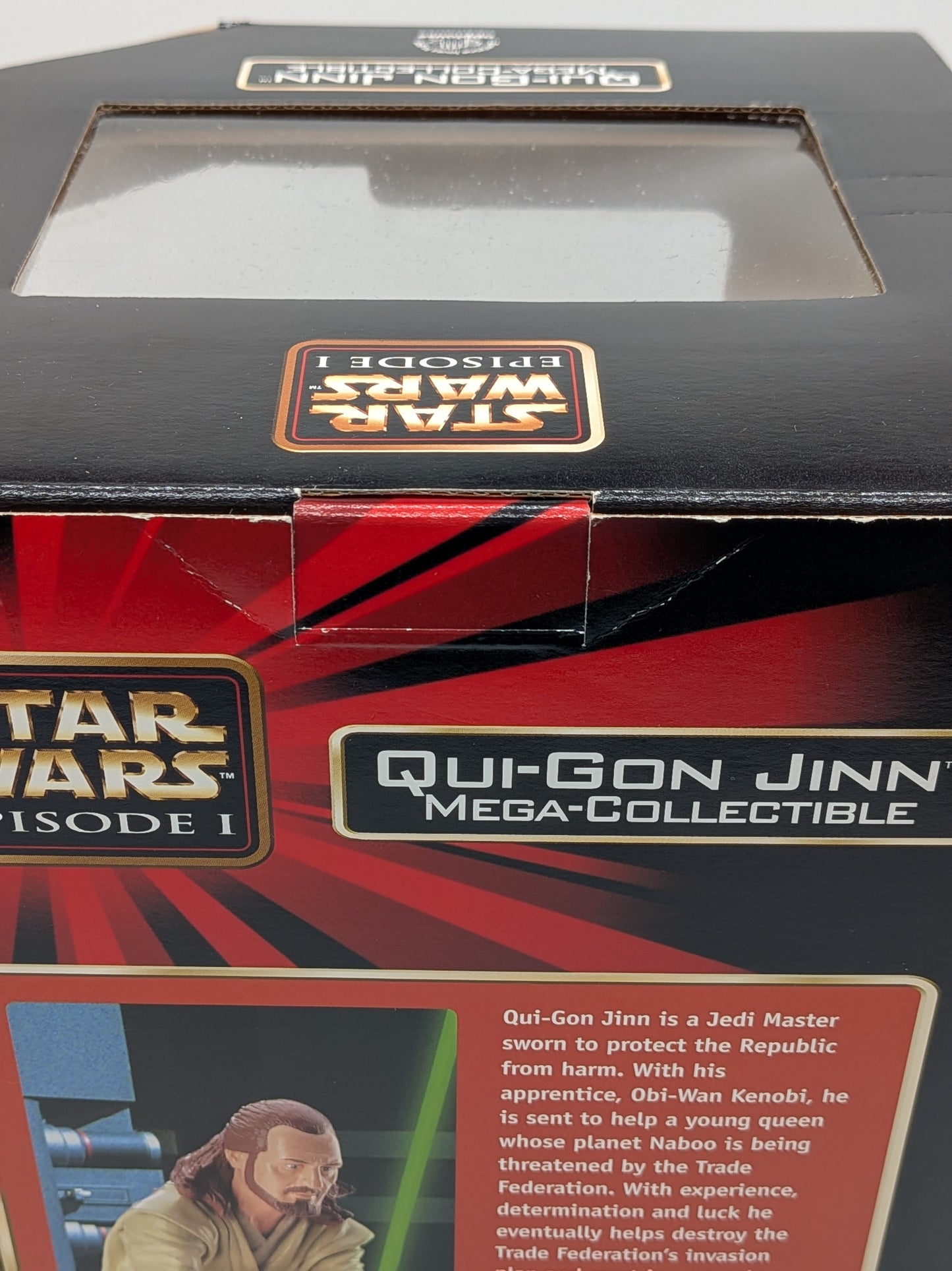 Applause 1999 Star Wars Episode 1 Qui-Gon Jinn Mega-Collectible Statue