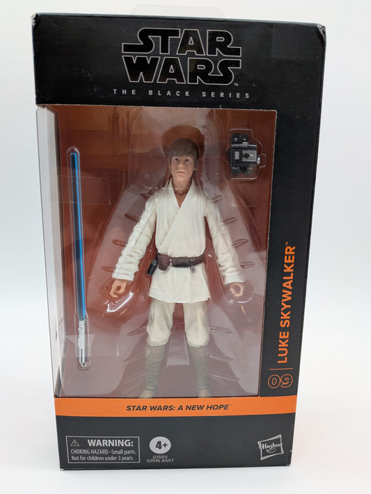 Hasbro 2024 Star Wars The Black Series A New Hope Luke Skywalker Action Figure