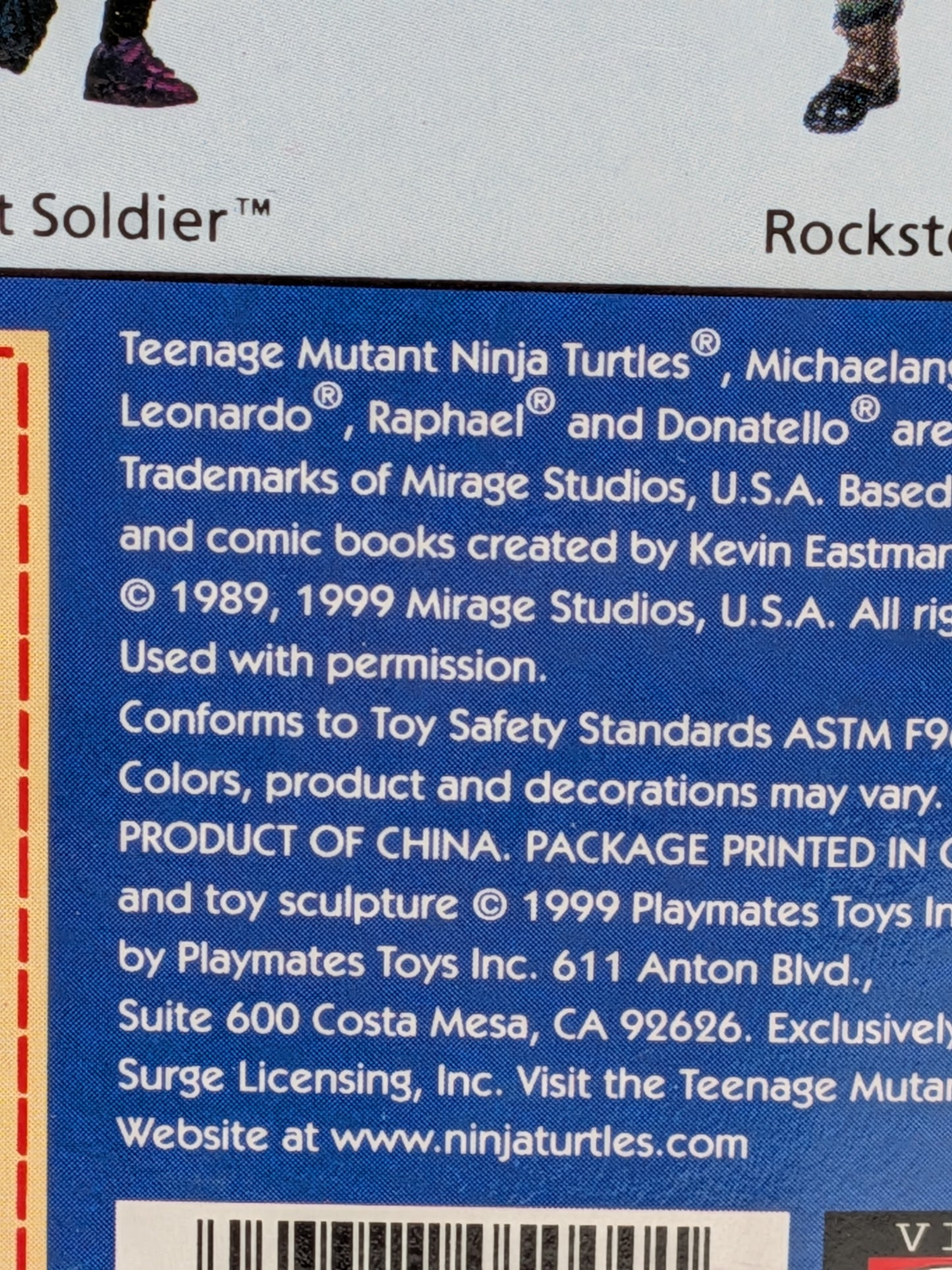 Playmates 1999 Teenage Mutant Ninja Turtles Movie Star Super Shredder Action Figure