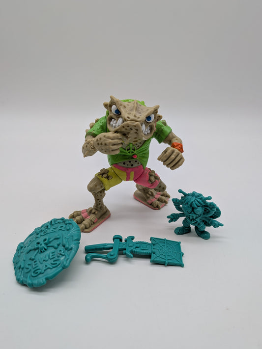 Playmates 1990 Teenage Mutant Ninja Turtles Napoleon Bonafrog Action Figure