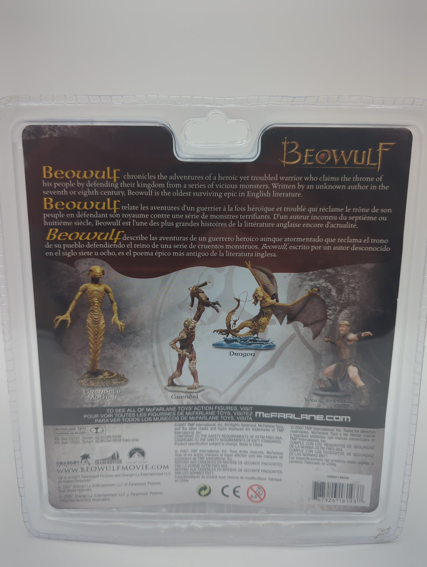 McFarlane Toys Beowulf Grendel's Mother Action Figure