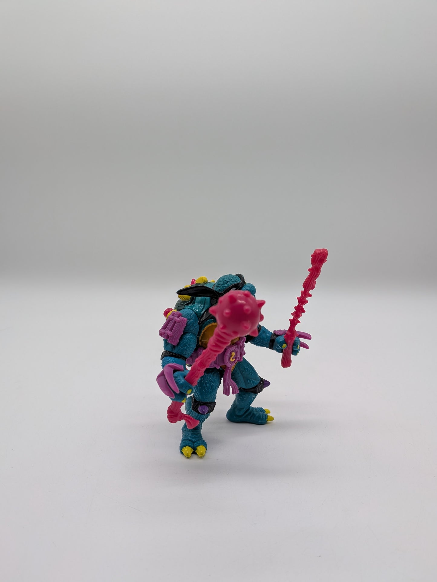 Playmates 1990 Teenage Mutant Ninja Turtles Slash (Purple Belt Variant) Action Figure