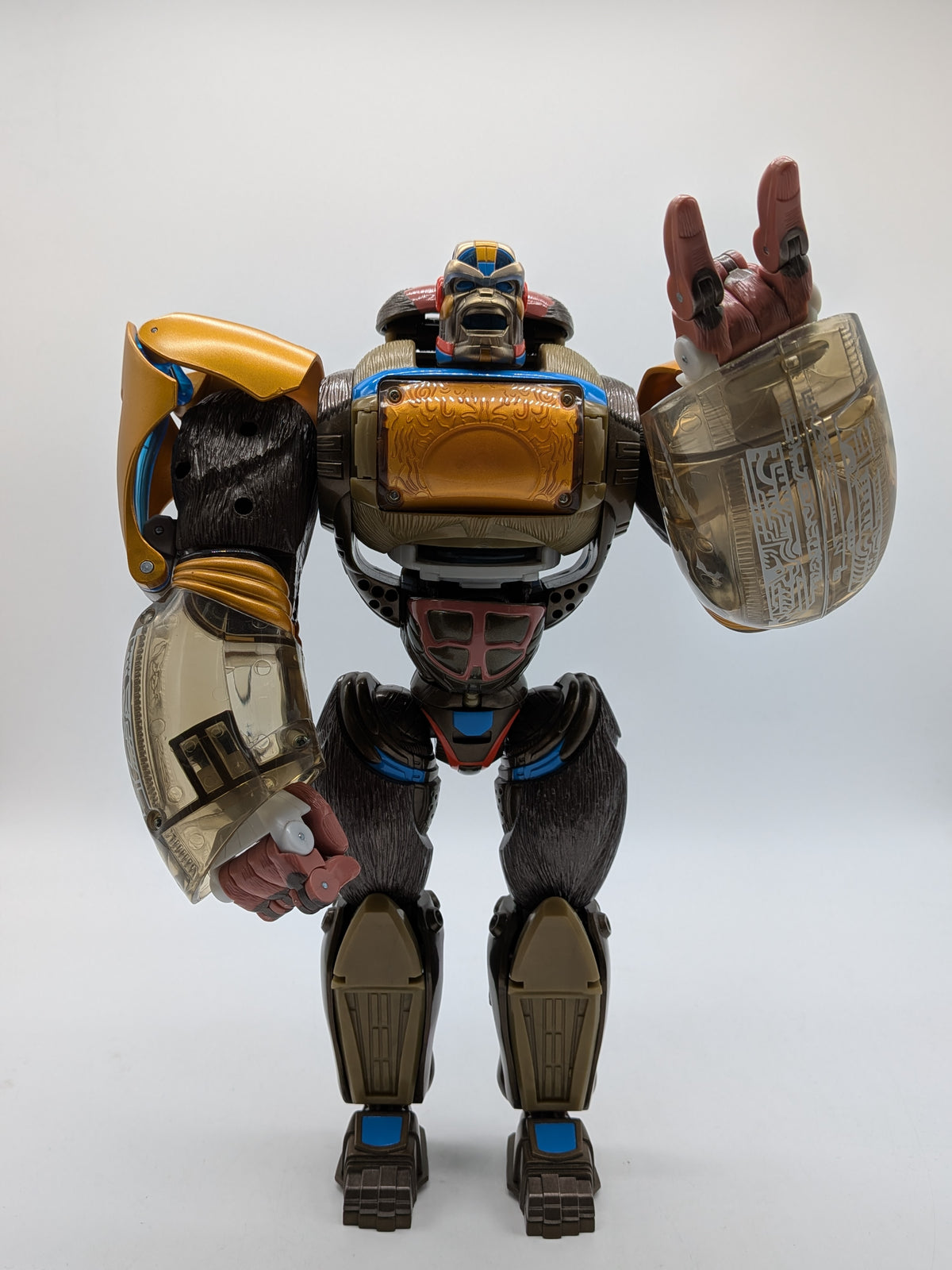 Hasbro 2002 Transformers Robots in Disguise (RID) Air Attack Optimus Primal Figure, photo 1 of 3