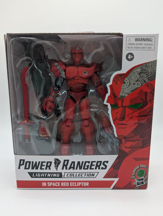 Hasbro 2021 Power Rangers Lightning Collection In Space Red Ecliptor Action Figure