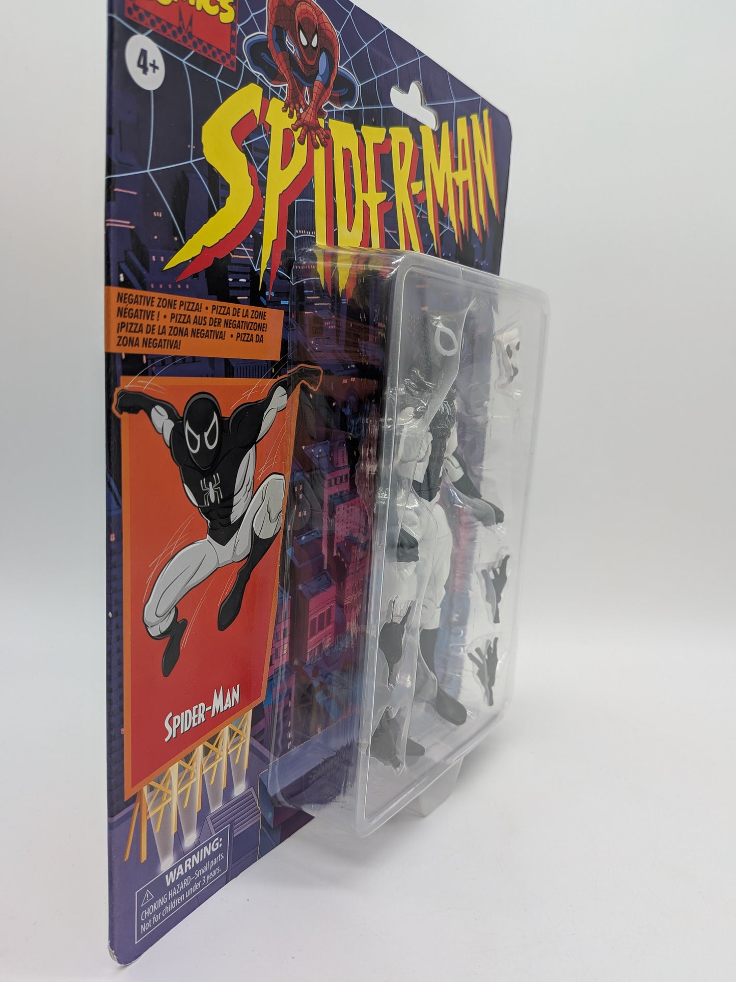 Hasbro 2020 Marvel Legends Retro Spider-Man Negative Zone Spider-Man Action Figure
