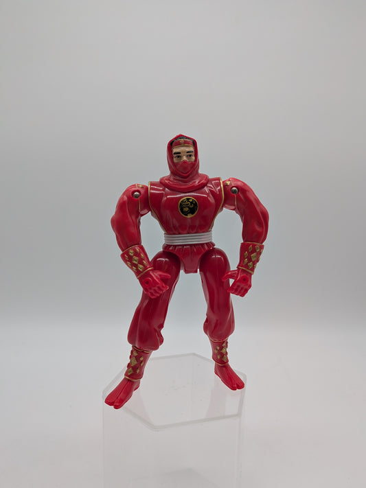 Bandai 1995 Mighty Morphin Power Rangers Red Ninja Ranger Action Figure