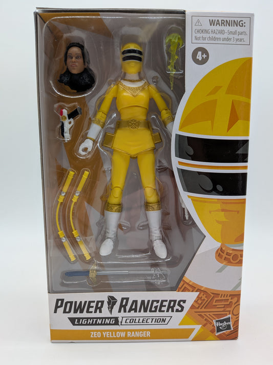 Hasbro 2020 Power Rangers Lightning Collection Zeo Yellow Ranger Action Figure