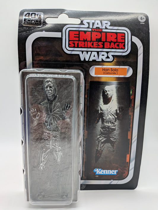 Hasbro 2020 Star Wars The Black Series Empire Strikes Back Retro Han Solo (Carbonite) Action Figure