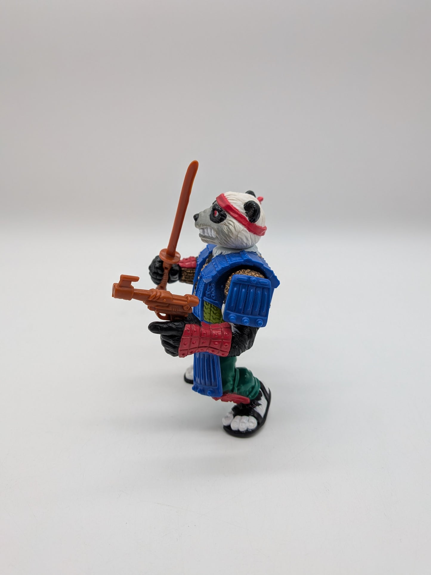 Playmates 1990 Teenage Mutant Ninja Turtles Panda Khan Action Figure
