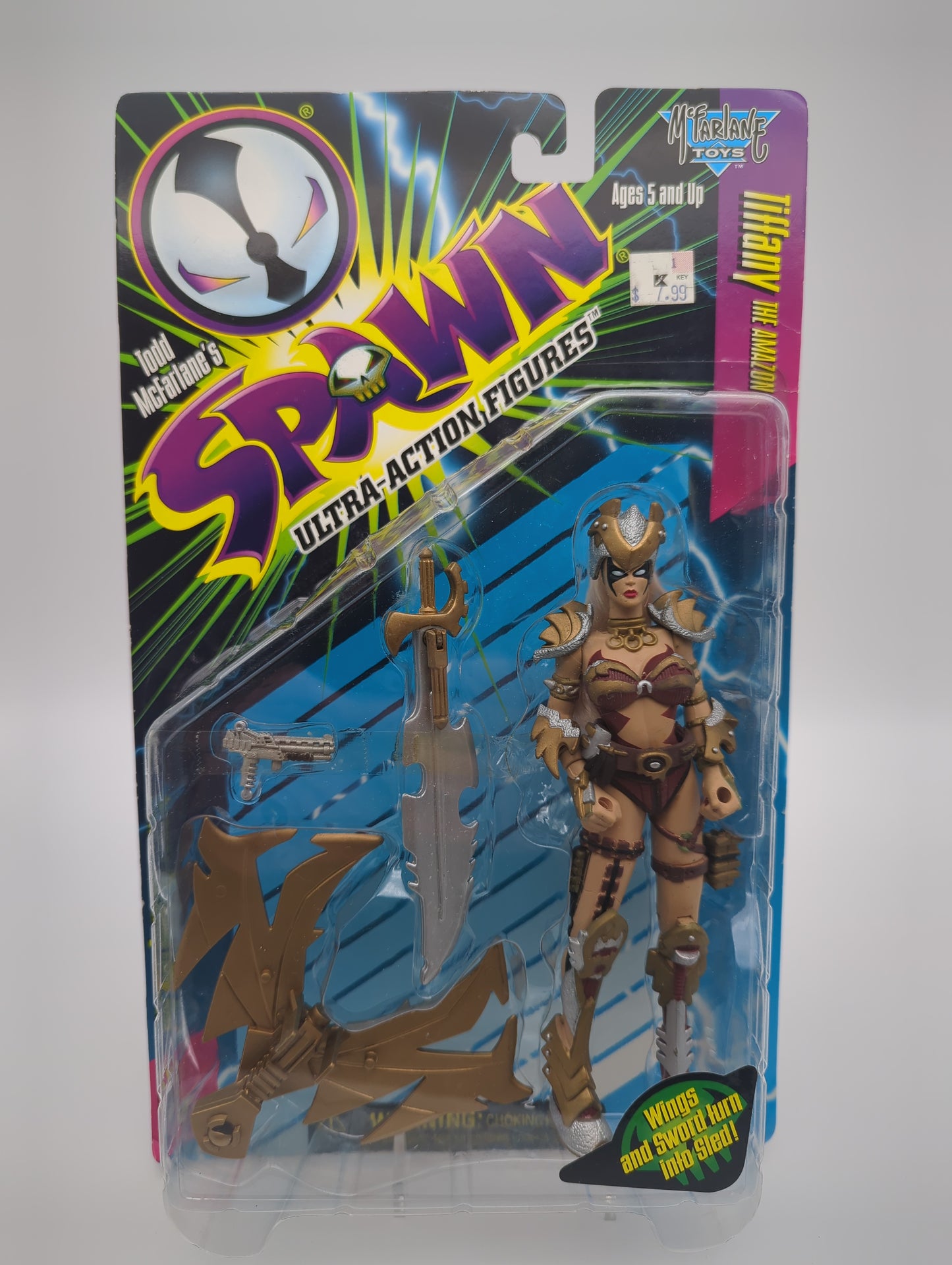 McFarlane Toys 1996 Spawn Tiffany the Amazon Action Figure